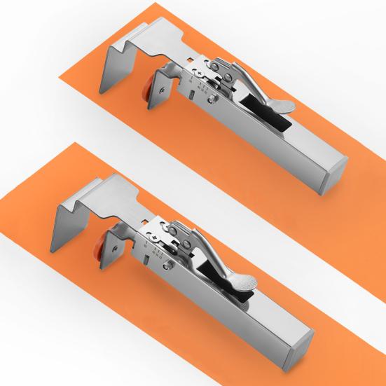 Verstellbare Schubladenbefestigungsklemme, Installationsclip für Schubladenfronten aus Metall, robuste Universal-Schrankmontageklemme, Schreiner, Holzbearbeitungs-Haushaltswerkzeuge