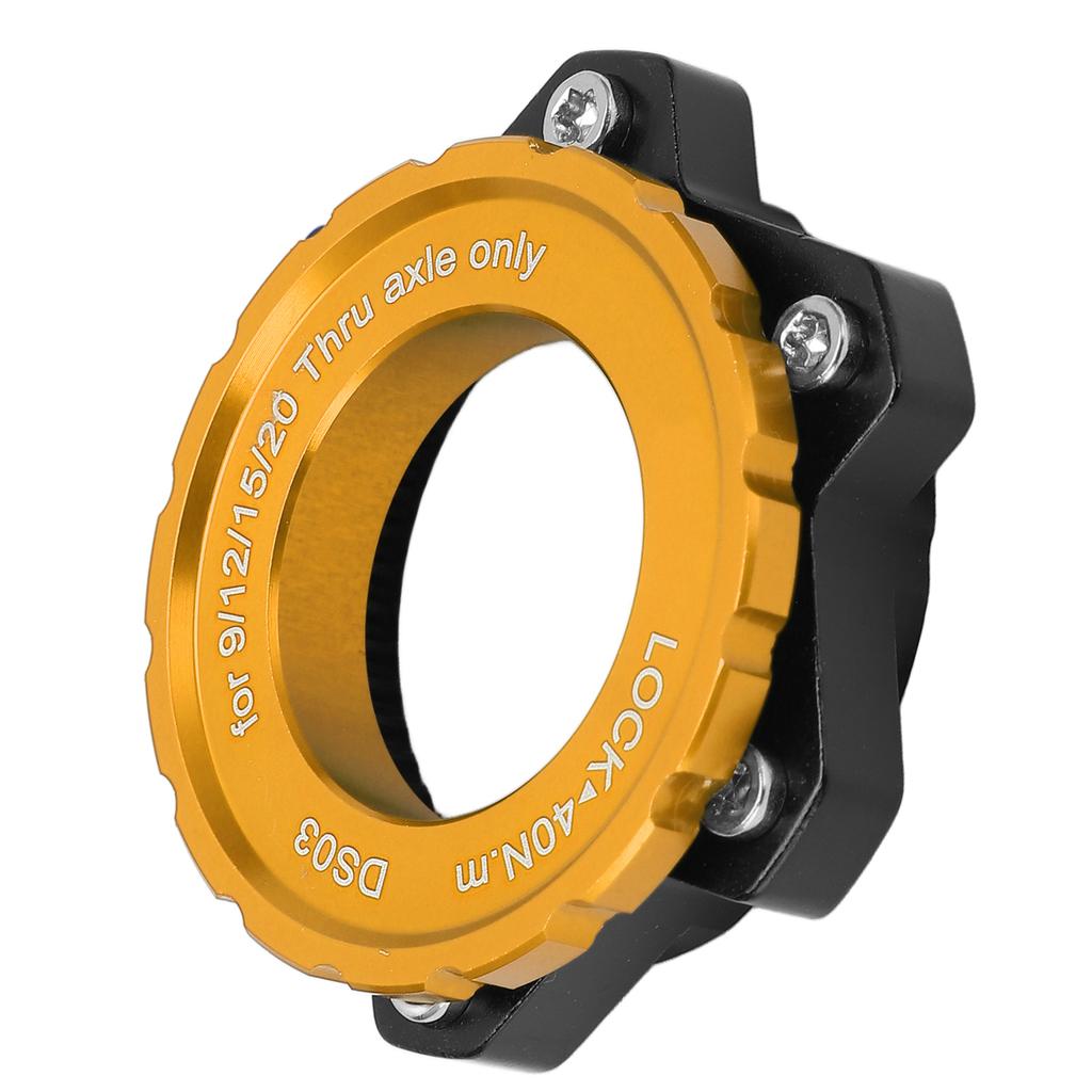 MEIJUN Centerlock auf 6-Loch-Befestigungsadapter Sicherungsring Aluminiumlegierung Achsnabenadapter für Steckachsennabe