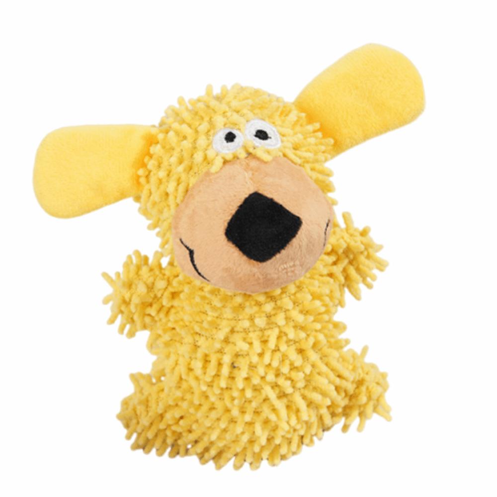 Cartoon Pet Shake Sound Toy Bite-resistant Pet Chew Plush Toy Durable Squeaky Dog Toy Gift