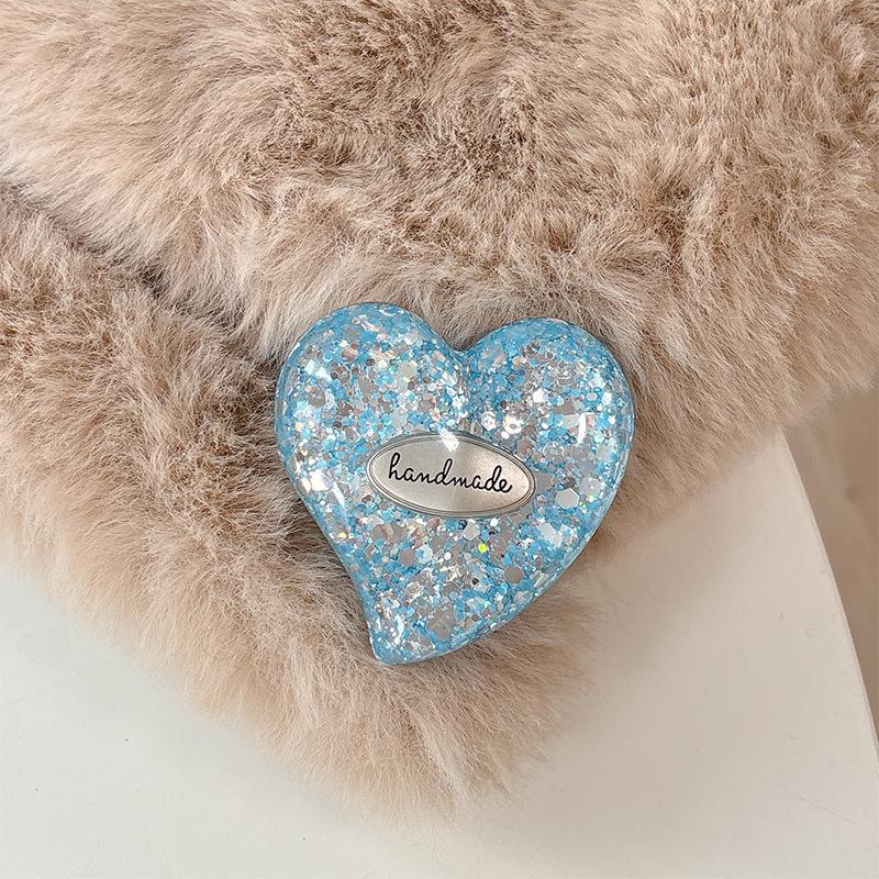 Sequin Airbag Phone Holder with Magsafe Ring and Desktop Support