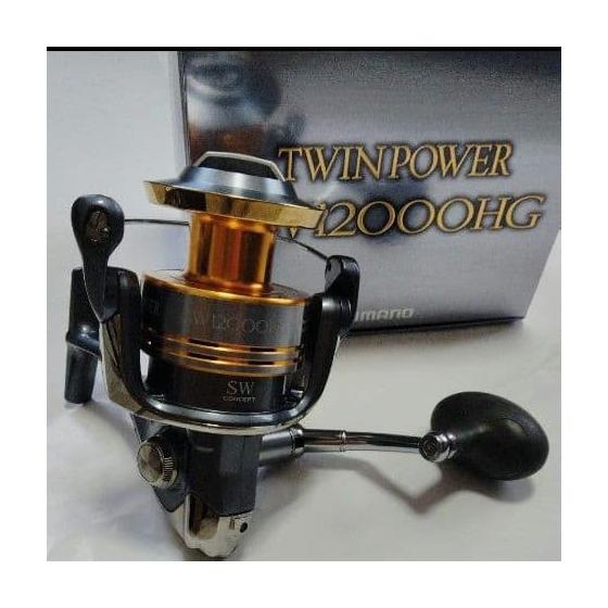 Used Twin Power SW12000HG #Tuna Spinning Reel #Shimano Twin Power