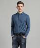 PANICALE Panel Detail Stretch Jersey Polo Shirt [2 Colors]