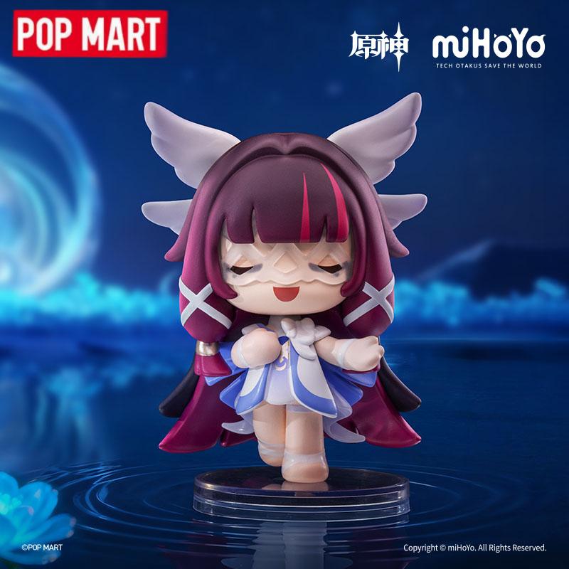 Genuine Genshin Impact Q Version Mini Series Figure Anime Game Character Collectible Model Toy Birthday Gifts