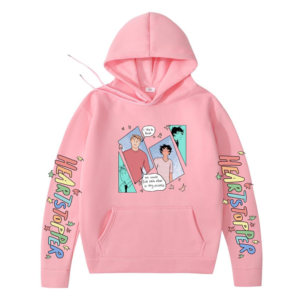 Nick and Charlie Autunm New Printed Men's Hoodie Hoody Y2K Clothes Vintage Fashion Casual Unisex Long Sleeve Pullovers