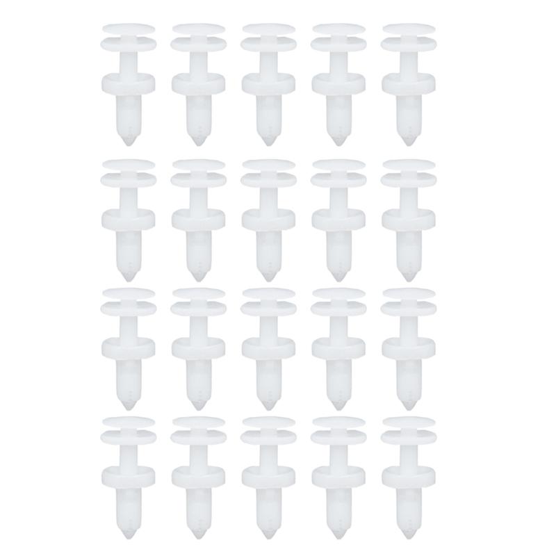 

20pcs Reusable Impact Resistant Vehicle Interior Fasteners Secure Trim Mounting Car Accessories For C1500 C2500 15960325 1
