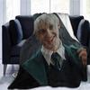 Soft Super Flannel Blanket Harry Potter Draco Malfoy Print Designs Warm Sofa