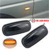 2Pcs LED Side Marker Lamp Turn Signal Indicator Light For Land Rover Defender TD5 98-15 Freelander 1 02-05 Discovery 2 99-04