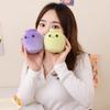 Face Food Gedämpftes gefülltes Brötchen Schlüsselanhänger Plüschknödel Schlüsselanhänger Chinesischer Reis Bao Plüsch Kindergeschenk