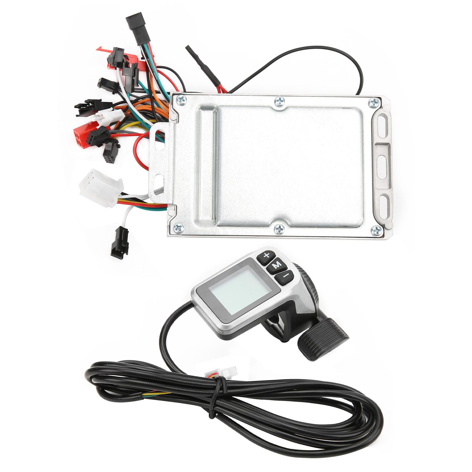 

Electric Bicycle 34V 48V 500W Motor Brushless Controller Sine Wave with LCD Display Thumb Shifter