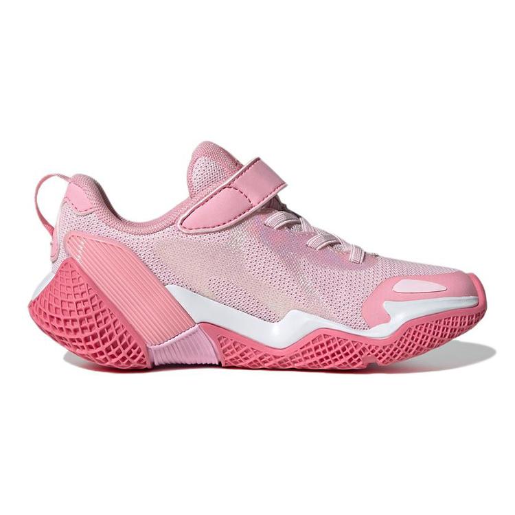 Nové Adidas 4Uture Rnr El Oděru odolné Běžecké boty s nízkým svrškem Růžové Dětské GV7876
