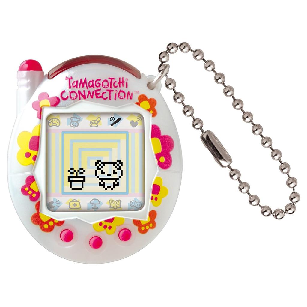 Bandai Tamagotchi Connection Pearl Flower Tamagotchi