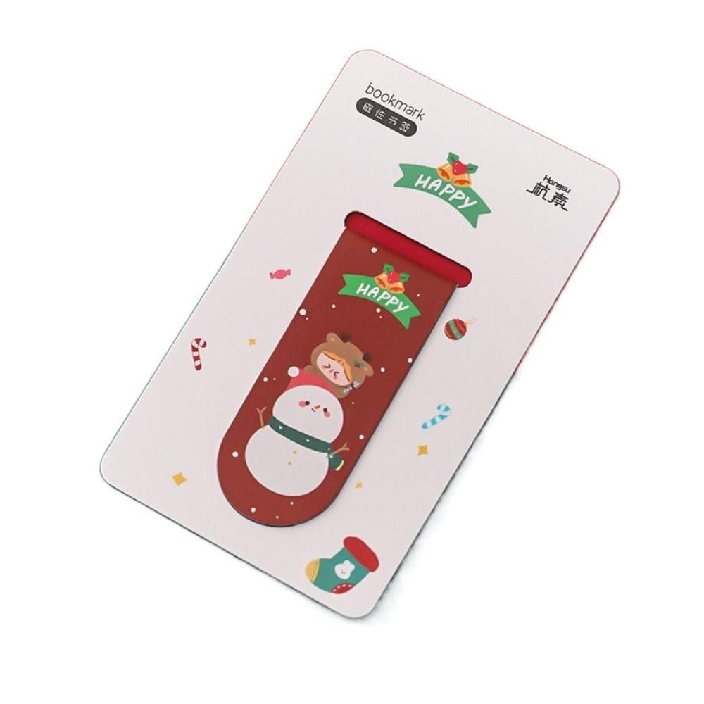 

Канцелярские товары Закладка для страниц Закладка для чтения Папка для страниц книги Магнитные закладки Рождественские закладки D