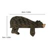 Creative Animal Door Top Wooden Decoration Sleeping Cute Brown Bear  Home Living Room Bedroom Office Door Decoration