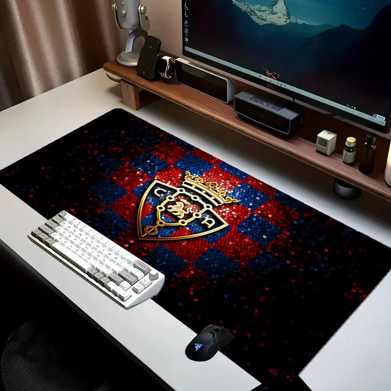 FC Osasuna Golden Lion Mouse pad Office Desk Mat, Gaming Mouse Pad Mousepad, keyboard pad,Heavy-Duty Non-Slip Rubber Backing, Gift