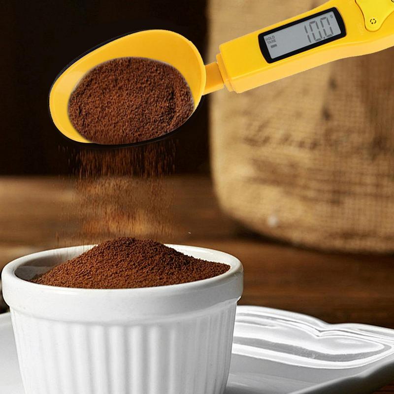 Digital Measuring Spoon Scale 0.1g Electronic Kitchen Food Scale Pet Food Gram Measuring Scale For Baking LCD Screen High United States