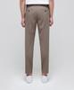 MUSINSA STANDARD Lightweight Skinny Hidden Elastic Waist Crop Slacks [Dusty Beige]