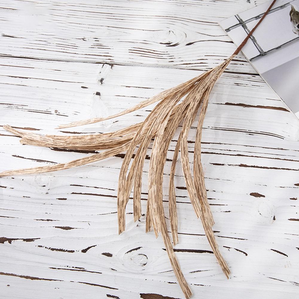 

2 вилки, паперовий листок, штучна квітка, прикраса дому. Рука тримає квітку, підроблена квітка, штучні квіти, прикраса Flores Artificiales 1pcs