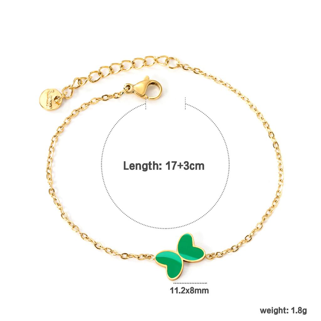 Simple Butterfly Bracelet For Women Classic Versatile Fashion Jewelry Elegant Bracelet