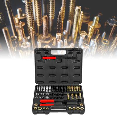 49Pcs Thread Repair Tool Set Alloy Professional Accessories Easy To Use Rethreading for Screws and