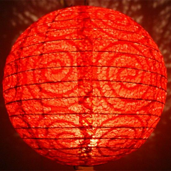 Ancient Style Lanterns: Japanese & Chinese Festive Paper Decorations