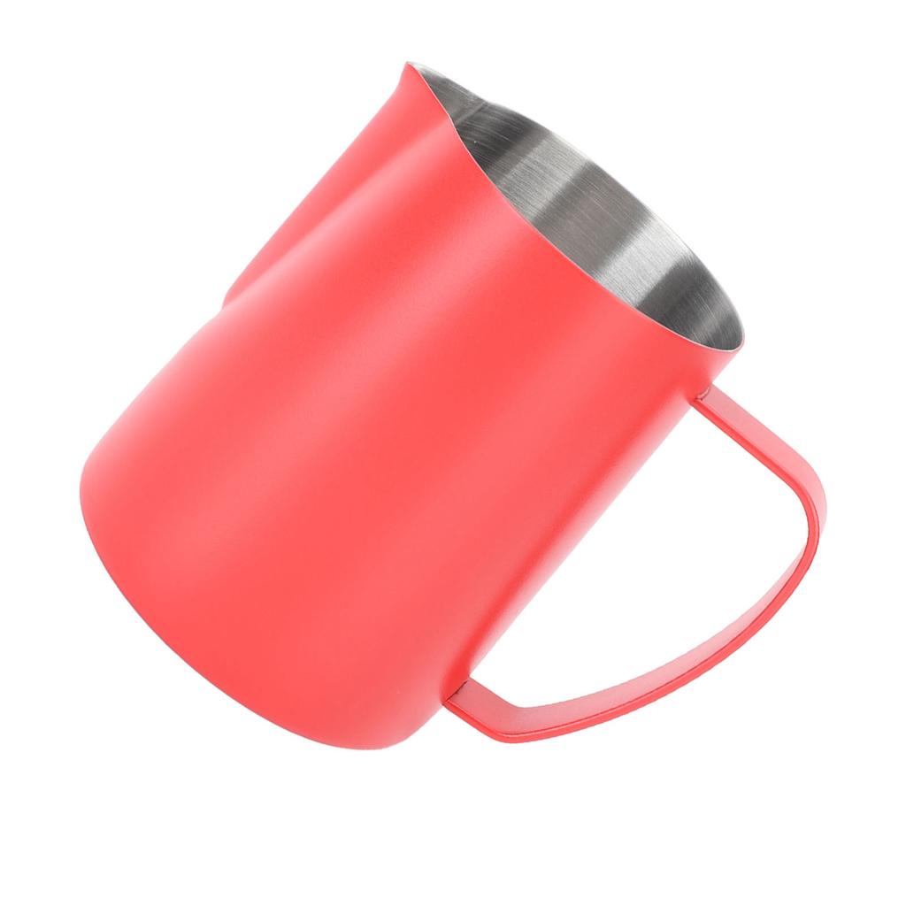 600ML Nádoba na pěnění mléka 304 Nerezová ocel Džbánek na pěnění mléka Špičatá hubička Džbánek na Latte Art s vnitřní stupnicí