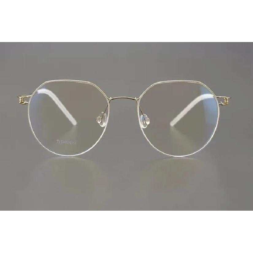 Denmark Oval Round Spectacle Frame Eyeglasses Ultralight Screwless Handmade Fashion Eyeglass Frame Men's Glasses Women Retro New