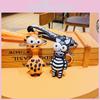 Chaveiro Adorável de Girafa em Silicone Design Fofo de Desenho Animado Presente Perfeito Para Todas as Ocasiões