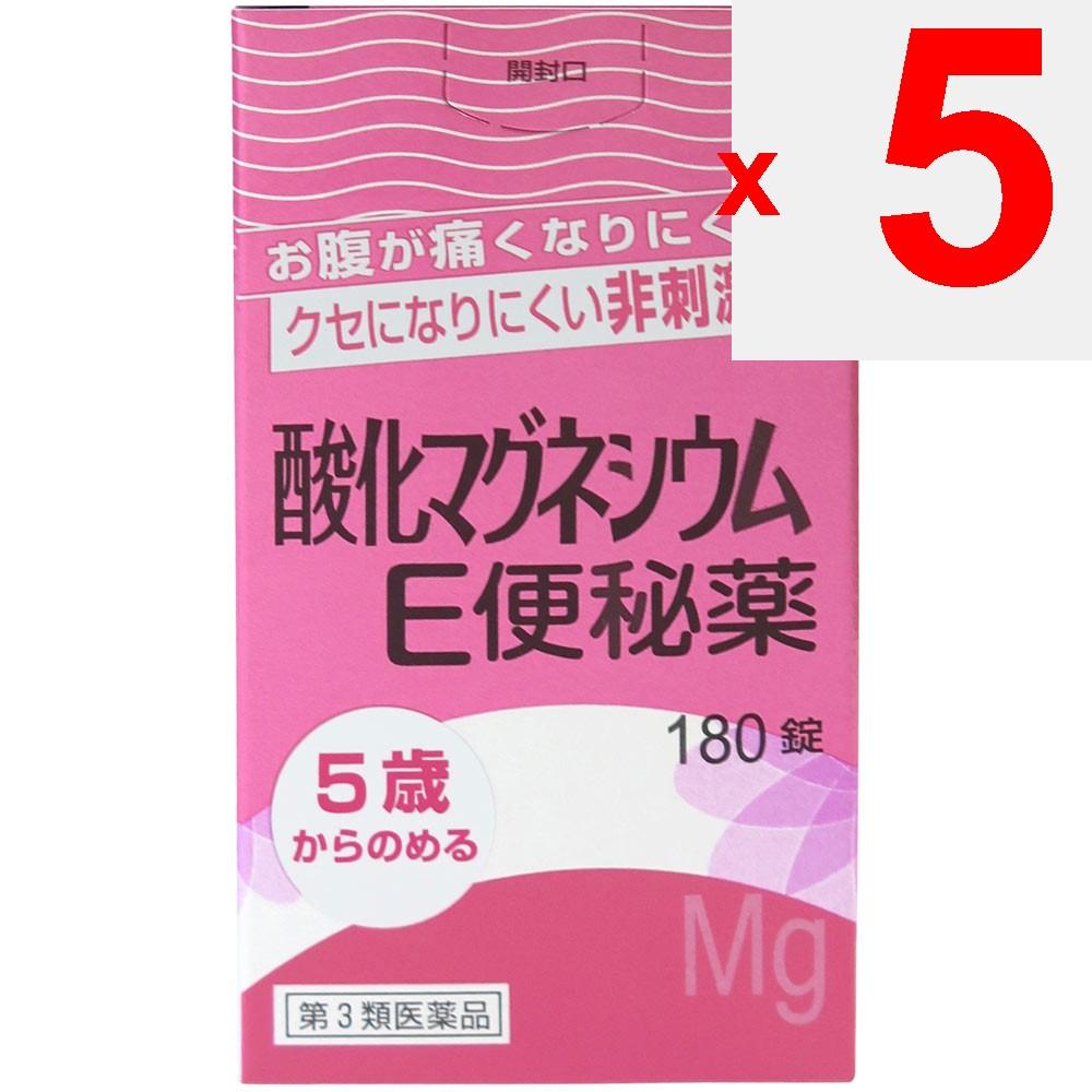 Ken-Ei Pharmaceutical Magnesium Oxide E Constipation Medicine 180 tablets Chemical Preparations Indications: - Constipation - Relief of the following