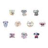 100-500Pcs Cute Koala Bear Stickers Sealing Animal Kids Sticker Decor Circle Seal Label Birthday Reward Gift Stationery Sticker