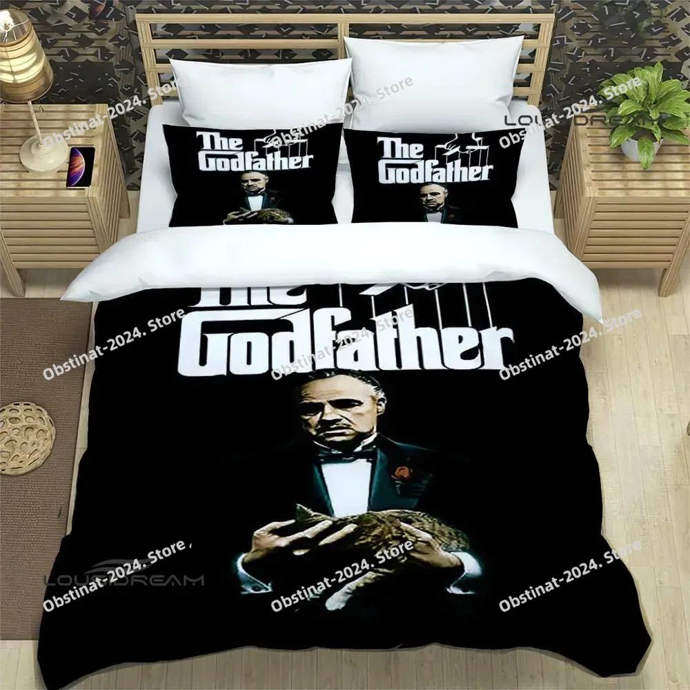 The Godfather Printed Bedding Sets Exquisite Bed Supplies Set Duvet Cover Bed Comforter Set Bedding Set Luxury Birthday Gift