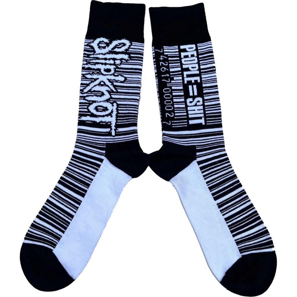 Slipknot Unisex-Erwachsene Barcode-Socken