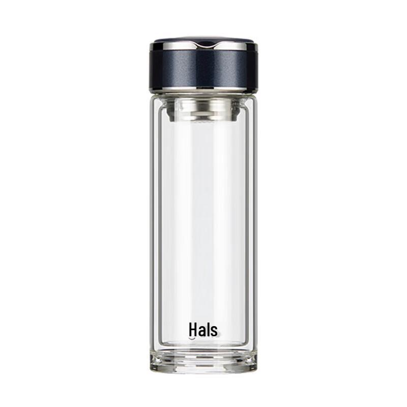 Haers Double-Layer Glass Tea Infuser Bottle