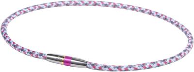 Phiten RAKUWA Neck X50 III 50cm High-End Necklace, Pink,