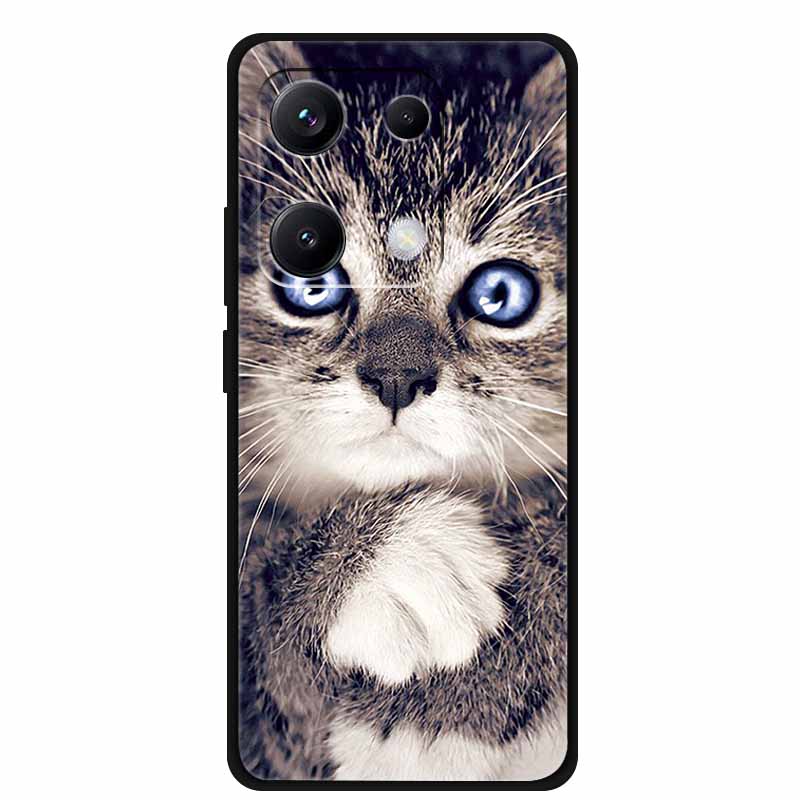 For Xiaomi Redmi Note 14S Case 2025 Soft Black TPU Phone Case Redmi Note 14S Silicone Back Cover For Redmi Note 14S 14 S Fundas