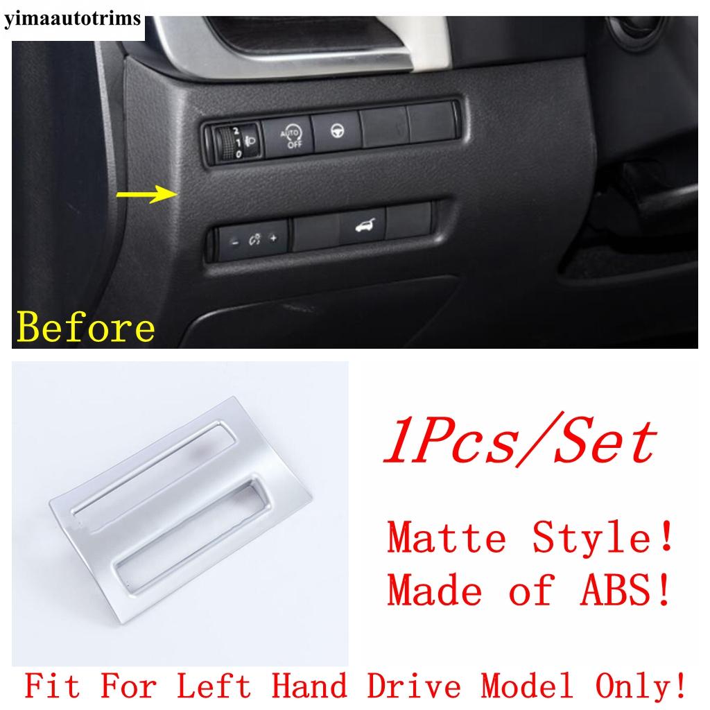 For Nissan X-Trail X Trail / Rogue T33  - 2026 Dashboard Air AC Gear Shift Water Cup Head Light Cover Trim Matte Accessories