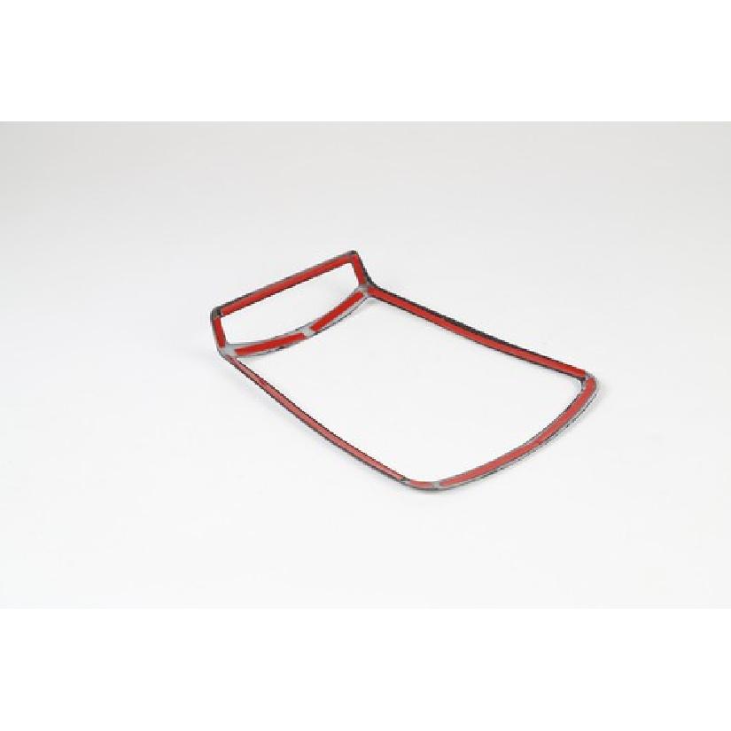 Front Reading Light Lamp Cover Trim For Ford F150 15-20 Carbon Fiber Accessories