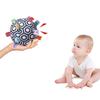 Aipinqi Soft Plush Baby Grasping Rattle Ball Black And White Sensory Early Education Toy
