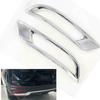 ABS Chrome Tail Rear Fog Light Lamp Frame Cover Trim For Honda CR-V -