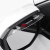2pcs Car Side Rearview Mirror Guard Cover Rain Eyebrow Covers Stickers For Toyota TRD GR Camry Corolla Yaris Chr Auris Avensis T25