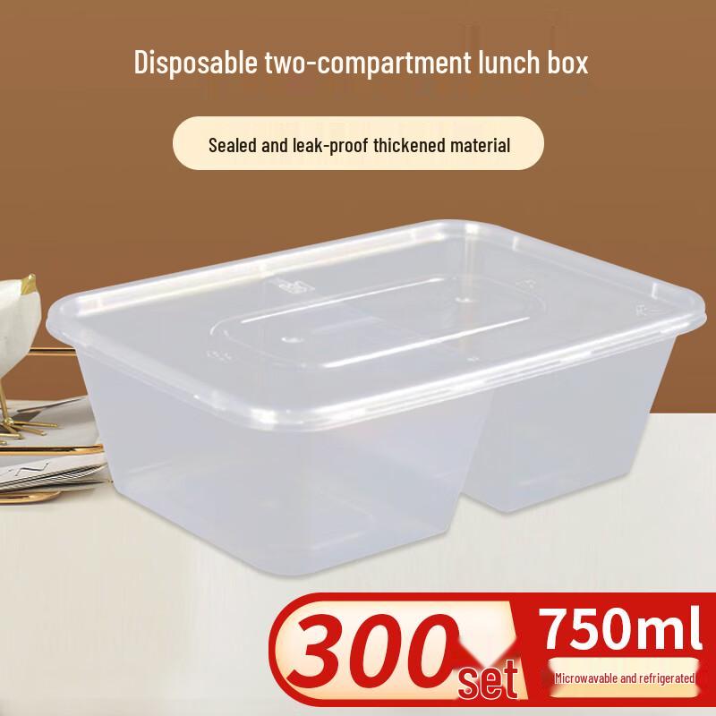 JIACHI Disposable Takeaway Food Containers with Lids