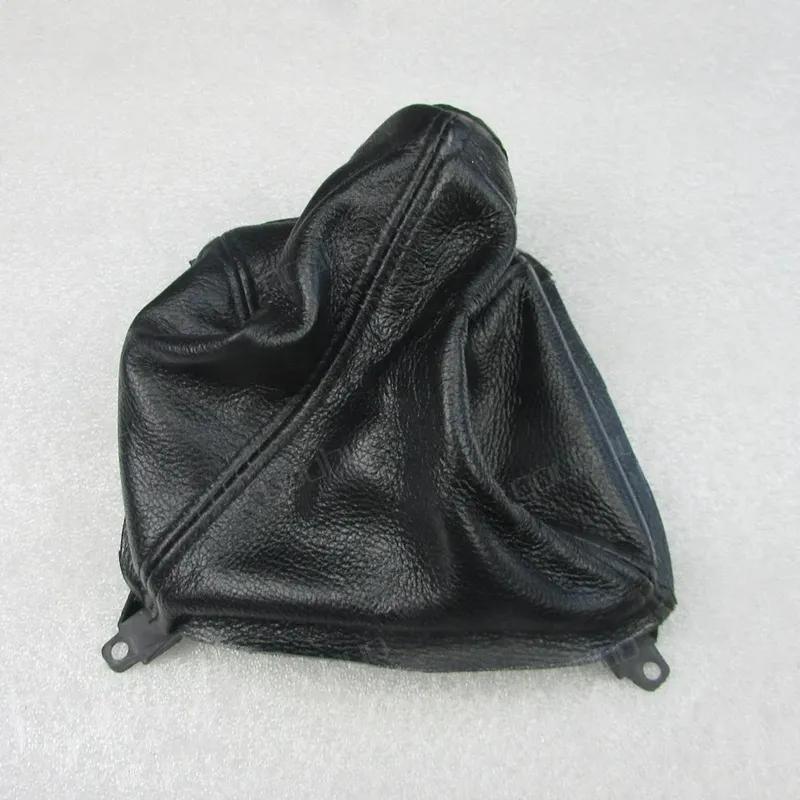 For Hyundai Tucson  Gear Shift Stick Gear Shifter Collars Dust-proof Cover Gearstick Gaiter Boot PU Cowhide