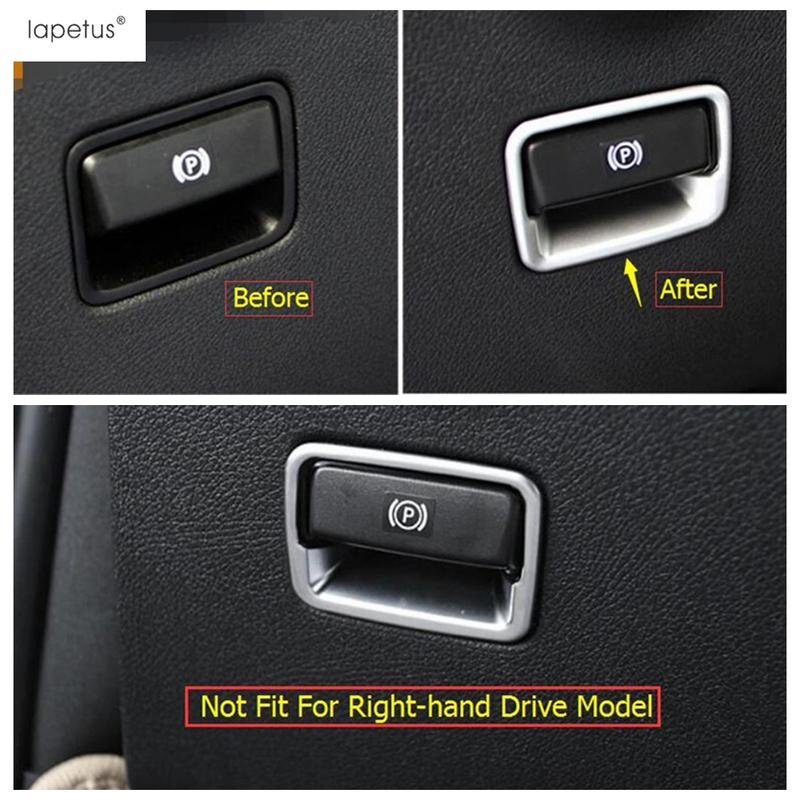 Car Electrical Parking Handbrake Hand Brake Button Molding Cover Trim Matte Accessories For Mercedes-Benz Vito W447 2014 - 2025