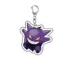 Pokemon Kawaii Acrylic Keychain Elfin Figure Pikachu Bulbasaur Psyduck Squirtle Gengar Meowth Cute Pendant Dolls Boys Gifts
