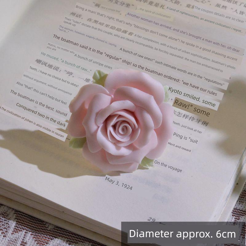 Ceramic Peony Lotus Car Fragrance Diffuser Stone Car Perfume Car Air Vent Decoration Women's Car Interior Ornament