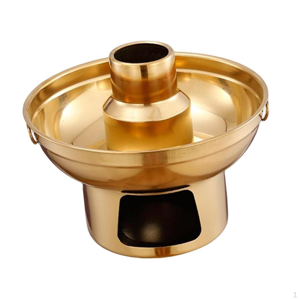 Chinese Pot Old Beijing Hotpot Non Sticking Camping Outdoor Convenient To Use Traditional