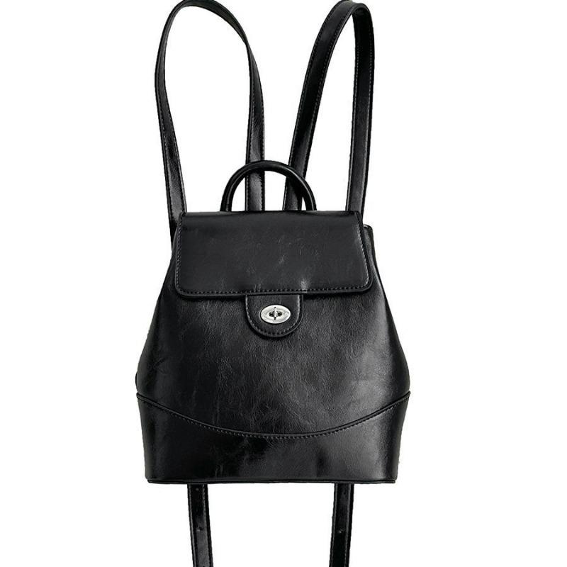 Silver backpack niche new women's backpack trend fashion student small backpack women