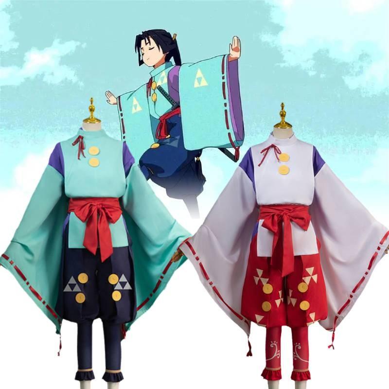 Elusive Christmas The Samurai Cosplay Decoration Costume Performance Xmas Set