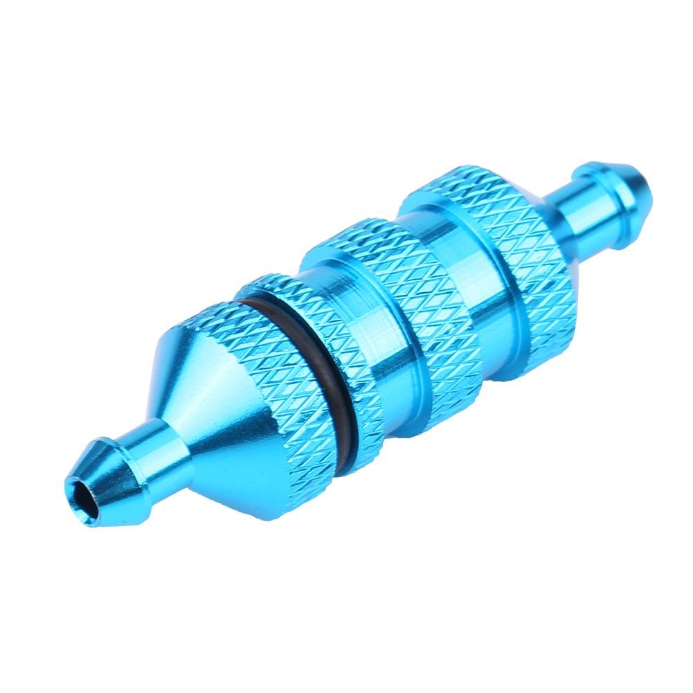 HSP Alloy Aluminum Oil Nitro Fuel Filter for 1/8 1/10 Scale RC Model Car (Gold)