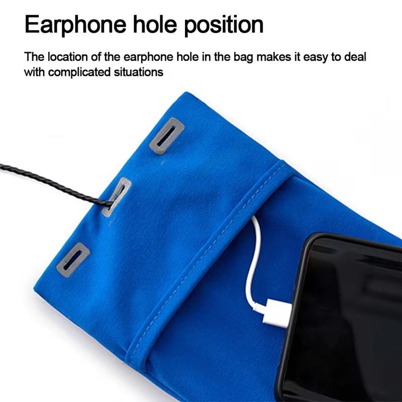 1 Stück Laufhandy-Armtasche Universelle Atmungsaktive Sportzubehör Armband Joggingtasche Handy-Armbandhülle Outdoor-Armtasche