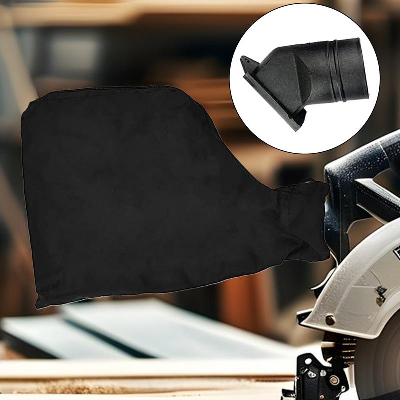 1/4pcs Anti-dust Cover Bag Belt Sander Black Dust Collector Bags For 255 Miter Saw Belt Sander Power Tool Accessories